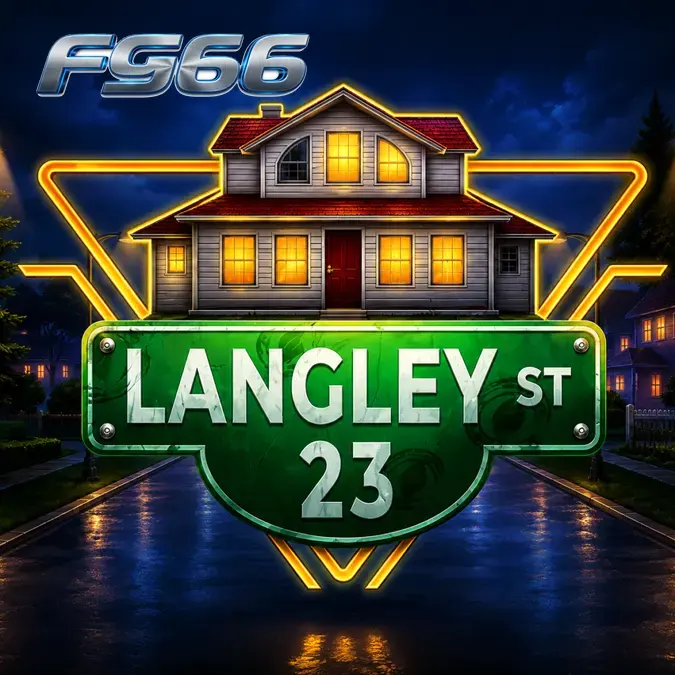 Langley Street 23 স্লট গেমের রহস্যময় ইন্টারফেস এবং VHS থিম